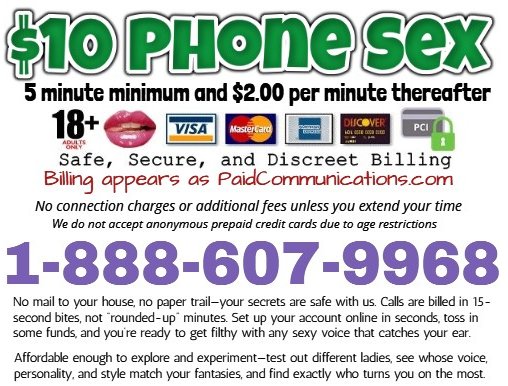 $10 phone sex